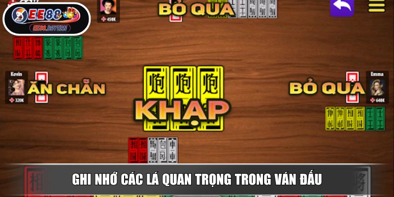 Cách Chơi Bài Tứ Sắc - Quy Tắc Cơ Bản Chi Tiết Cho Tân Thủ 4 Ghi nhớ các lá quan trọng trong ván đấu