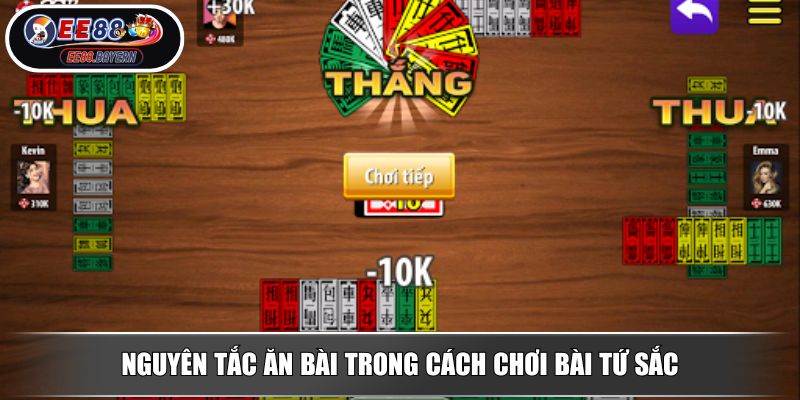 Cách Chơi Bài Tứ Sắc - Quy Tắc Cơ Bản Chi Tiết Cho Tân Thủ 3 Nguyên tắc ăn bài trong cách chơi bài Tứ Sắc