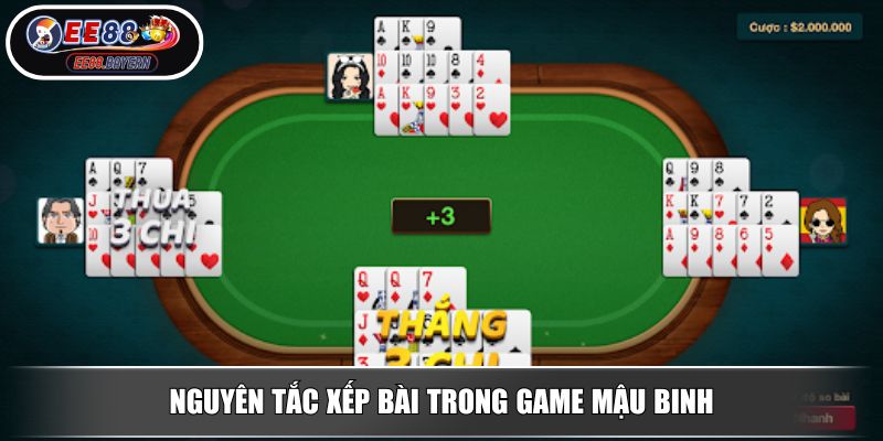 Game Xập Xám - Hướng Dẫn Cách Chơi Tổng Quan Cho Tân Binh 3 Nguyên tắc xếp bài trong game Mậu Binh