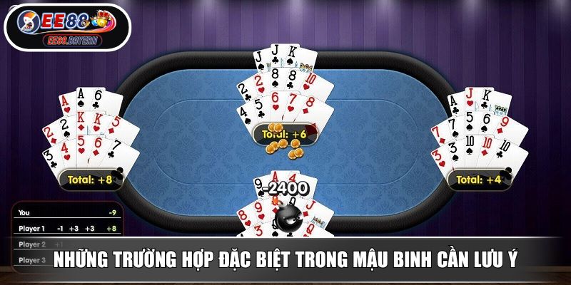 Game Xập Xám - Hướng Dẫn Cách Chơi Tổng Quan Cho Tân Binh 4 Những trường hợp đặc biệt trong Mậu Binh cần lưu ý