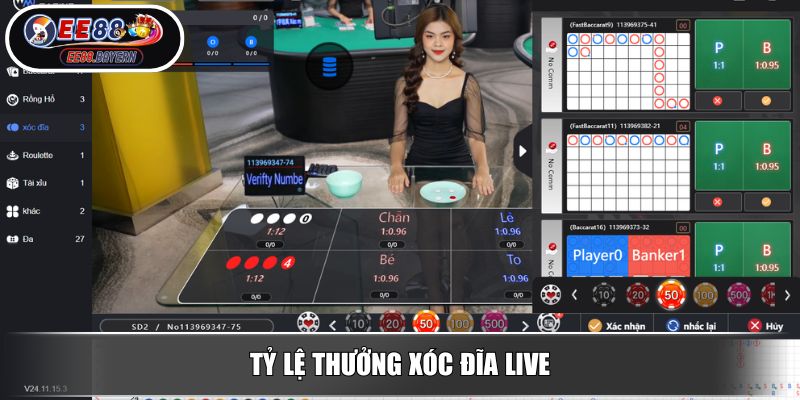 Xóc Đĩa Live Giải Mã Sức Hút Siêu Phẩm Và Bí Quyết Thắng Lớn 3 Tỷ lệ thưởng xóc đĩa Live