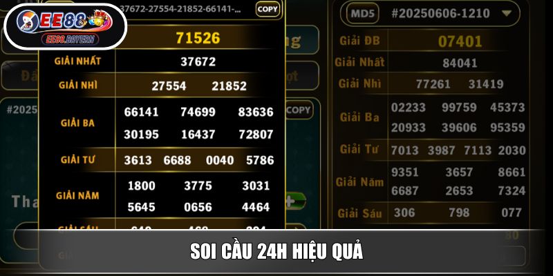 Soi Cầu XSMB Theo Phân Tích Và Phương Pháp Dự Đoán Từ EE88 4 Soi cầu 24h hiệu quả