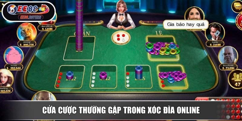 Xóc Đĩa online - Luật, Cách Soi Cầu Và Thủ Thuật Không Thể Bỏ Qua 3 Cửa cược thường gặp trong Xóc Đĩa online